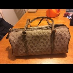 Vintage Dooney and Burke barrel purse